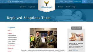 Soldiers' Angels - Deployed Adoptions Team