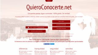 QuieroConocerte.net - Liga y contacta gratis con usuarios de Meetic ...