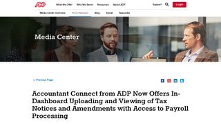 Accountant Connect from ADP Now Offers In-Dashboard Uploading ...