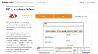 ADP ezLaborManager Software - 2019 Reviews, Pricing & Demo