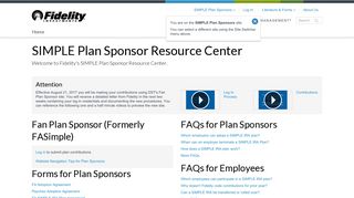 SIMPLE Plan Sponsor Resource Center - Fidelity Institutional Asset ...