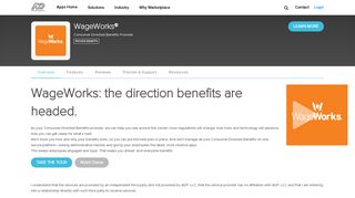 WageWorks® by WageWorks, Inc. | ADP Marketplace