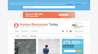 ADP, Kenexa and Workday - Human Resources Today