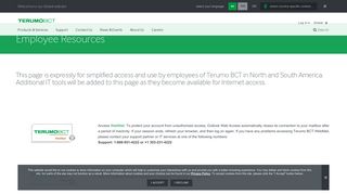 Employee Resources - Terumo BCT