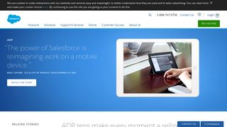 See how ADP's sales team turned the whole world into ... - Salesforce