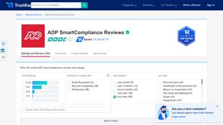 ADP SmartCompliance Reviews & Ratings | TrustRadius
