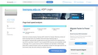 Access teampay.adp.ca. ADP Login