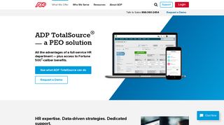 ADP TotalSource® | Professional Employer Organization (PEO)