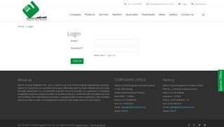 Adroit Login - Adroit Control Engineers