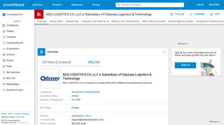 ADS LOGISTICS CO, LLC a Subsidiary of Odyssey Logistics ...