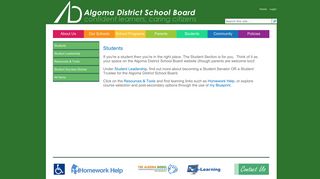 Students - Students - Algoma District School Board
