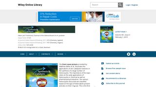 Advanced Synthesis & Catalysis - Wiley Online Library