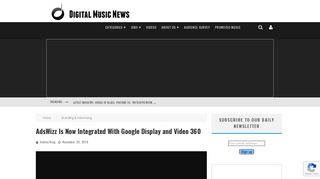 AdsWizz Is Now Integrated With Google Display and Video 360