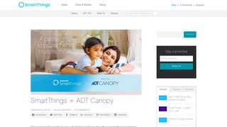 SmartThings + ADT Canopy | SmartThings
