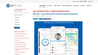 ADT GO > Your Personal Protection Now Everywhere