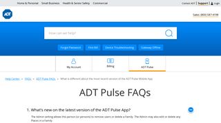 ADT Pulse Mobile App