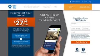 ProtectYourHome.com: ADT Monitored Home Security and Alarm ...