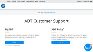 ADT® Customer Support | Official Site