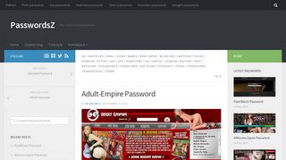 Adult-Empire Password | PasswordsZ
