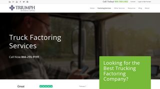 Truck Factoring Services | Triumph Business Capital