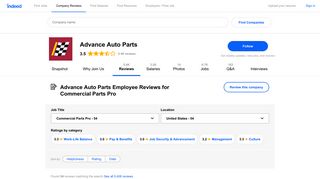 Working as a Commercial Parts Pro at Advance Auto Parts: 52 ...