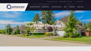 ACS HOA: Welcome to Advanced Community Services
