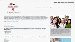 Advance Services Inc. | Employment