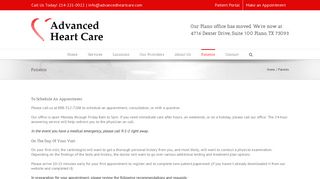Patients - Advanced Heart Care
