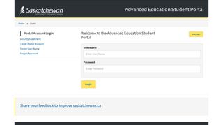 Login - Government of Saskatchewan