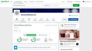Advanced Resources Reviews | Glassdoor