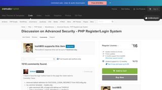 Discussion on Advanced Security - PHP Register/Login System