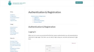 Authentication & Registration - Advanced Security - PHP Register ...