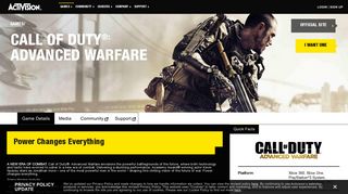 Call of Duty®: Advanced Warfare - Activision