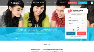 Advanced-Writers.com: Leading Essay Writing Service Online