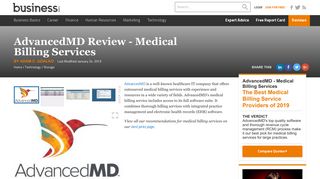 Best Medical Billing Service for Large Practices | AdvancedMD ...