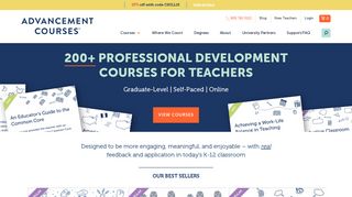 Continuing Education For Teachers | Salary Advancement Courses