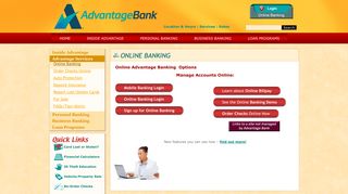 Online Banking - Advantage Bank of Oklahoma