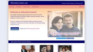 Connect with Adventist Singles on Adventist Contact