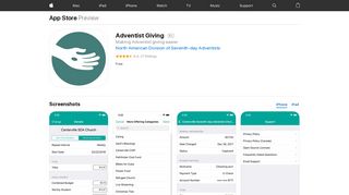 Adventist Giving on the App Store - iTunes - Apple