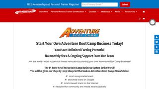 Adventure Boot Camp Business System and Certification - nesta