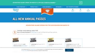 Purchase Water Park Annual Passes | Adventure Island Tampa Bay