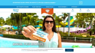 Pass Member Benefits & Instant Rewards | Adventure Island Tampa Bay