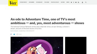Adventure Time series finale: an ode to one of TV's most ambitious ...