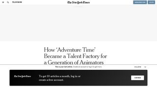 How 'Adventure Time' Became a Talent Factory for a Generation of ...