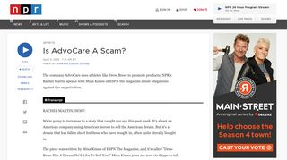 Is AdvoCare A Scam? : NPR