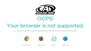 AdvoCare Home Page