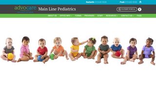 Advocare Main Line Pediatrics: Home