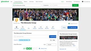 The Advocator Group Reviews | Glassdoor