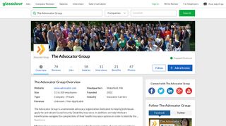 Working at The Advocator Group | Glassdoor