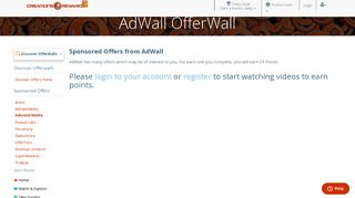 AdWall - CreationsRewards